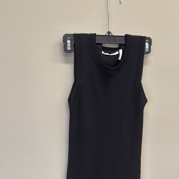 Helmut Lang Black Sleeveless Knit Dress - XS - Picture 4 of 9